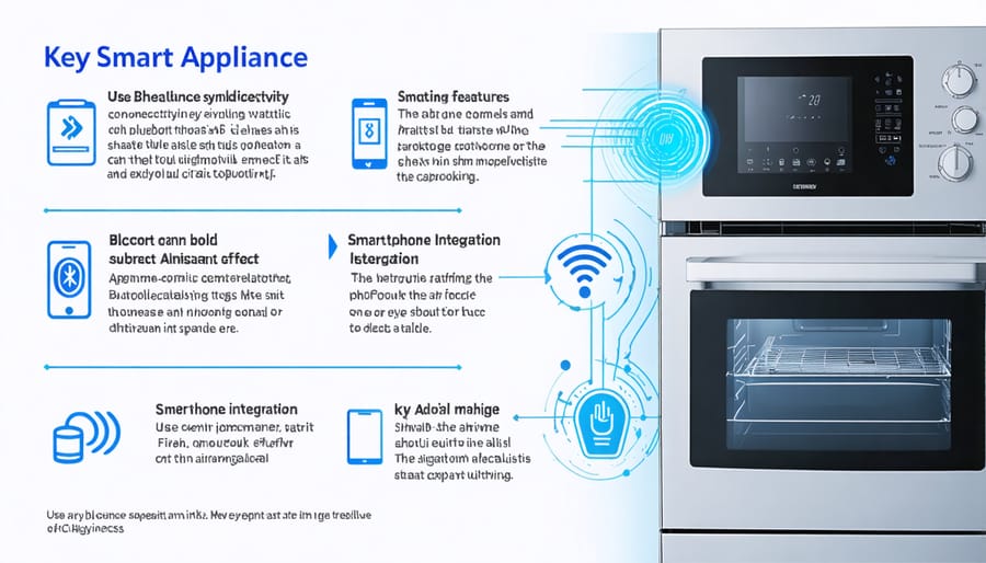 Visual guide to smart appliance connectivity features and compatibility requirements