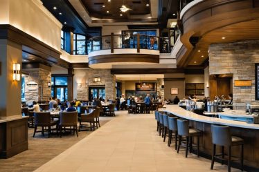 A visual representation of Darden Restaurants' diverse brand offerings, highlighting Olive Garden, The Capital Grille, and LongHorn Steakhouse, combined with abstract financial elements to communicate investment opportunities.