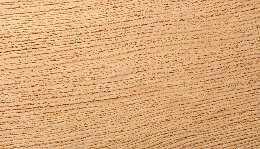 Detailed macro photograph of cork insole material surface texture
