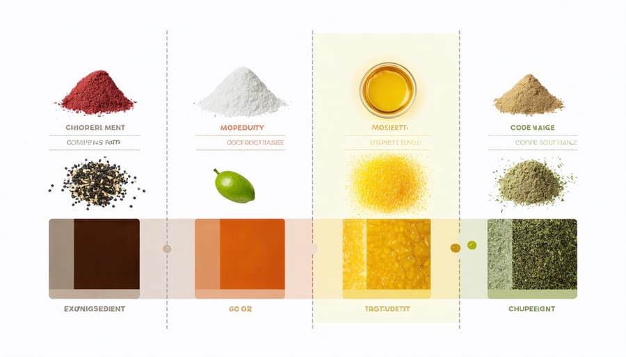 Step-by-step demonstration of building flavors through progressive ingredient layering