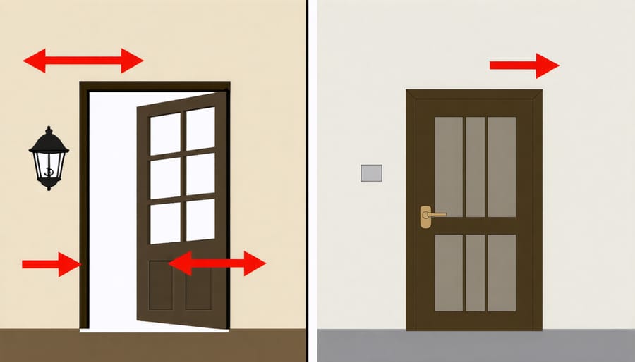 Diagram showing common household pest entry points including cracks, gaps, and unsealed openings
