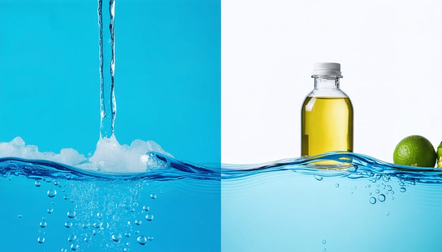 Comparison between chemical fabric softener pollution and natural alternatives