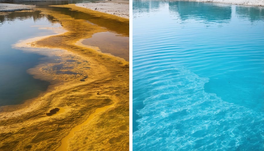 Comparison of water pollution: traditional vs eco-friendly textile manufacturing